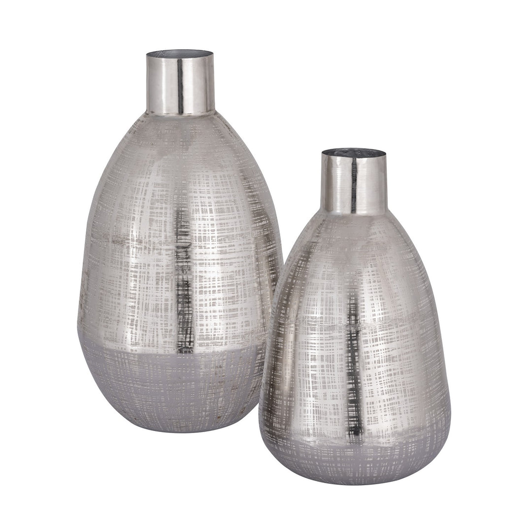 Elk Lighting S0807-10676  Bourne Home Decor Polished Silver
