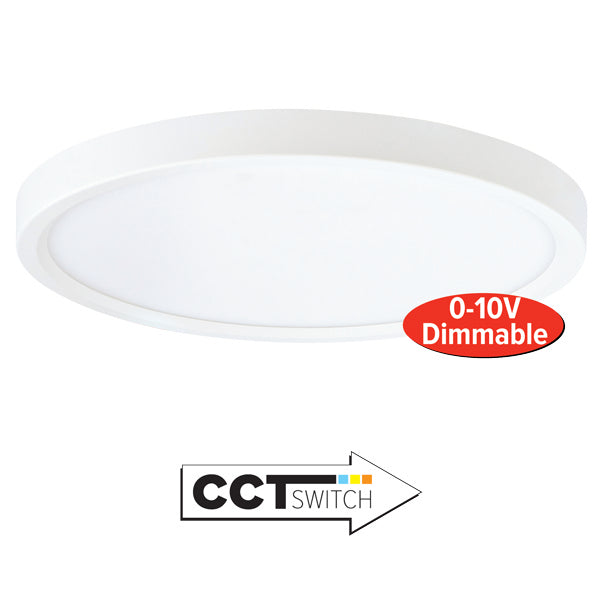 Elco ELSP83DXCT3W Ceiling Light - All White