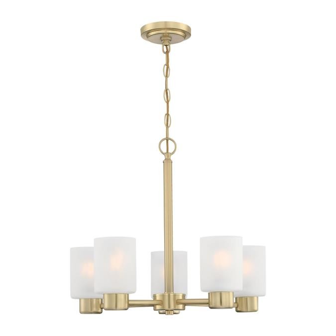 Westinghouse Sylvestre 6127000 Chandelier Light - Champagne Brass