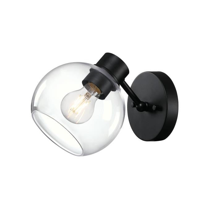 Westinghouse Hyson 6127800 Wall Sconce Light - Matte Black