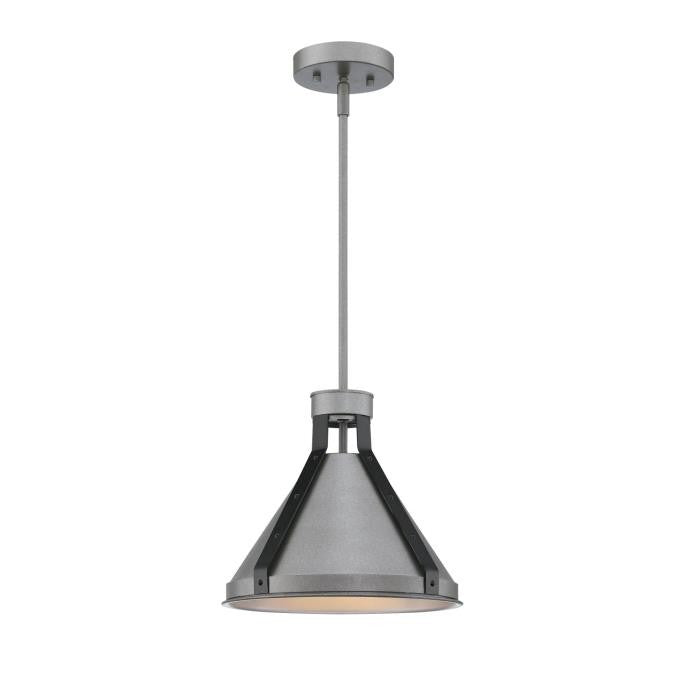 Westinghouse Pennsauken 6128400 Pendant Light - Industrial Steel With Iron Accents