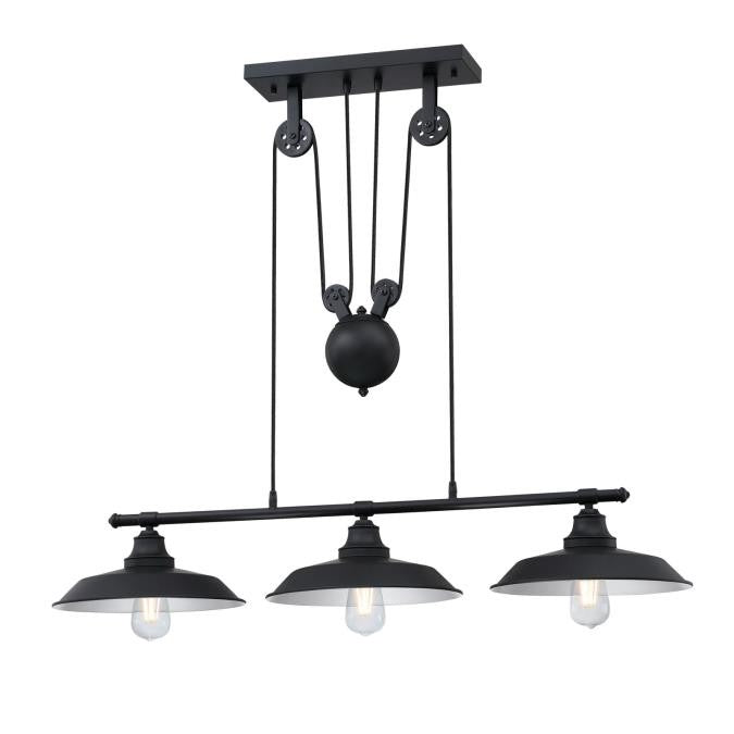 Westinghouse Iron Hill 6129400 Pendant Light - Matte Black