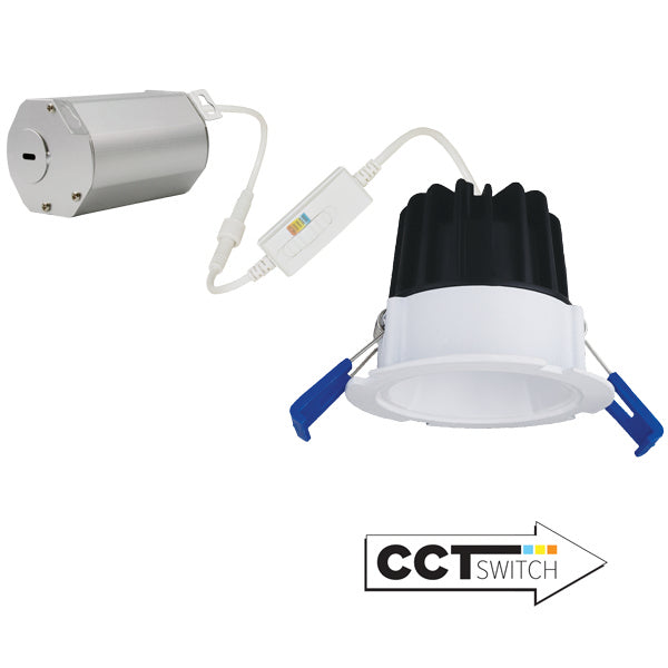 Elco Lighting ERT2L06CT5  Led Elm Downlight With 5-Cct Switch Recessed Light White