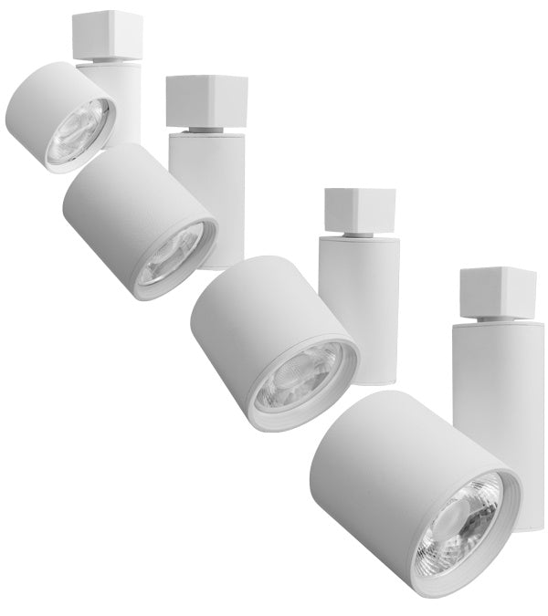 Elco Lighting ET619CT3DW  Led Gordian Track Fixture Track Light White