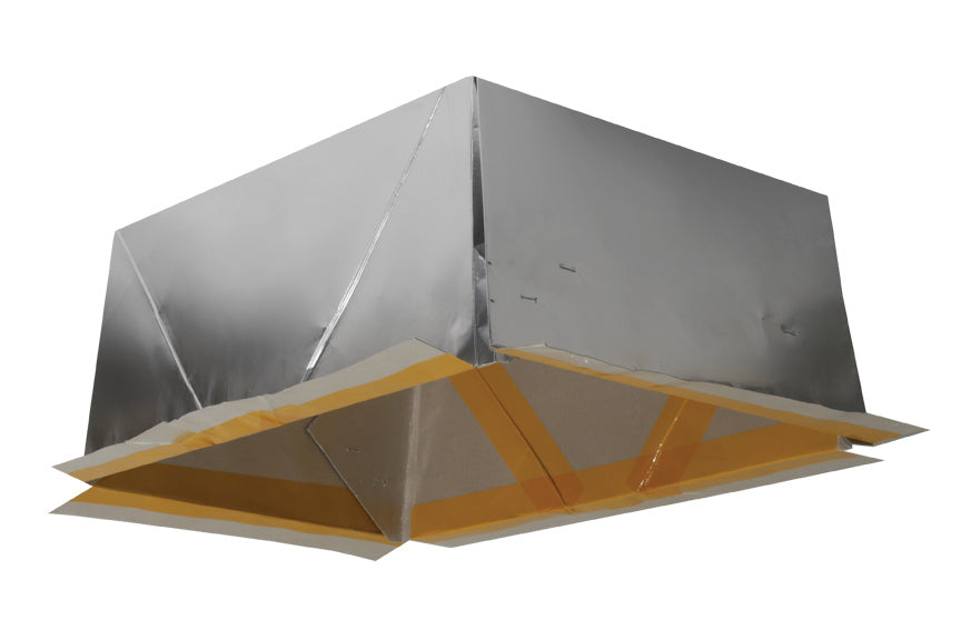 Elco Lighting FIREENCL-S  Shallow Flexible Mica Fire Enclosure For Recessed Fixtures Recessed Light Pewter, Nickel, Silver