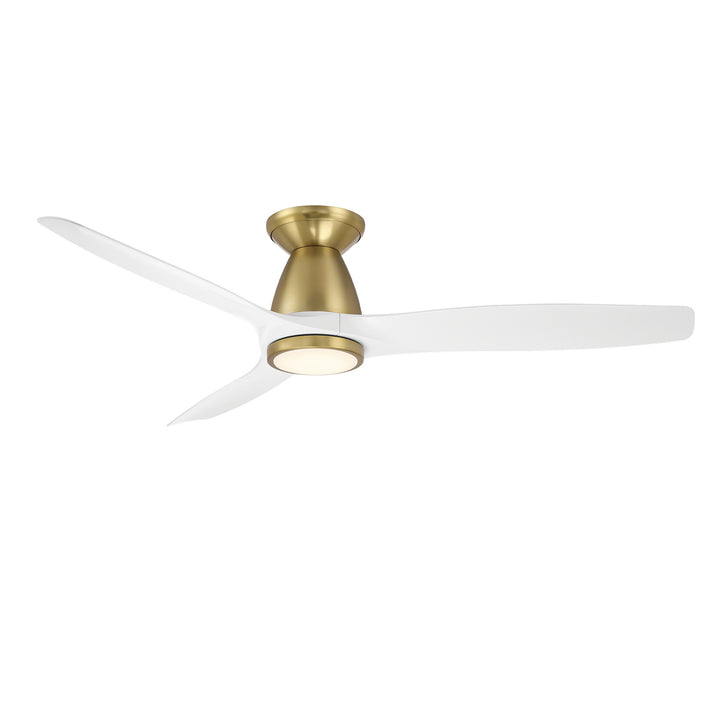 Modern Forms Fan Skylark FH-W2202-54L-SB/MW Ceiling Fan 54 - Soft Brass/Matte White, Matte White/