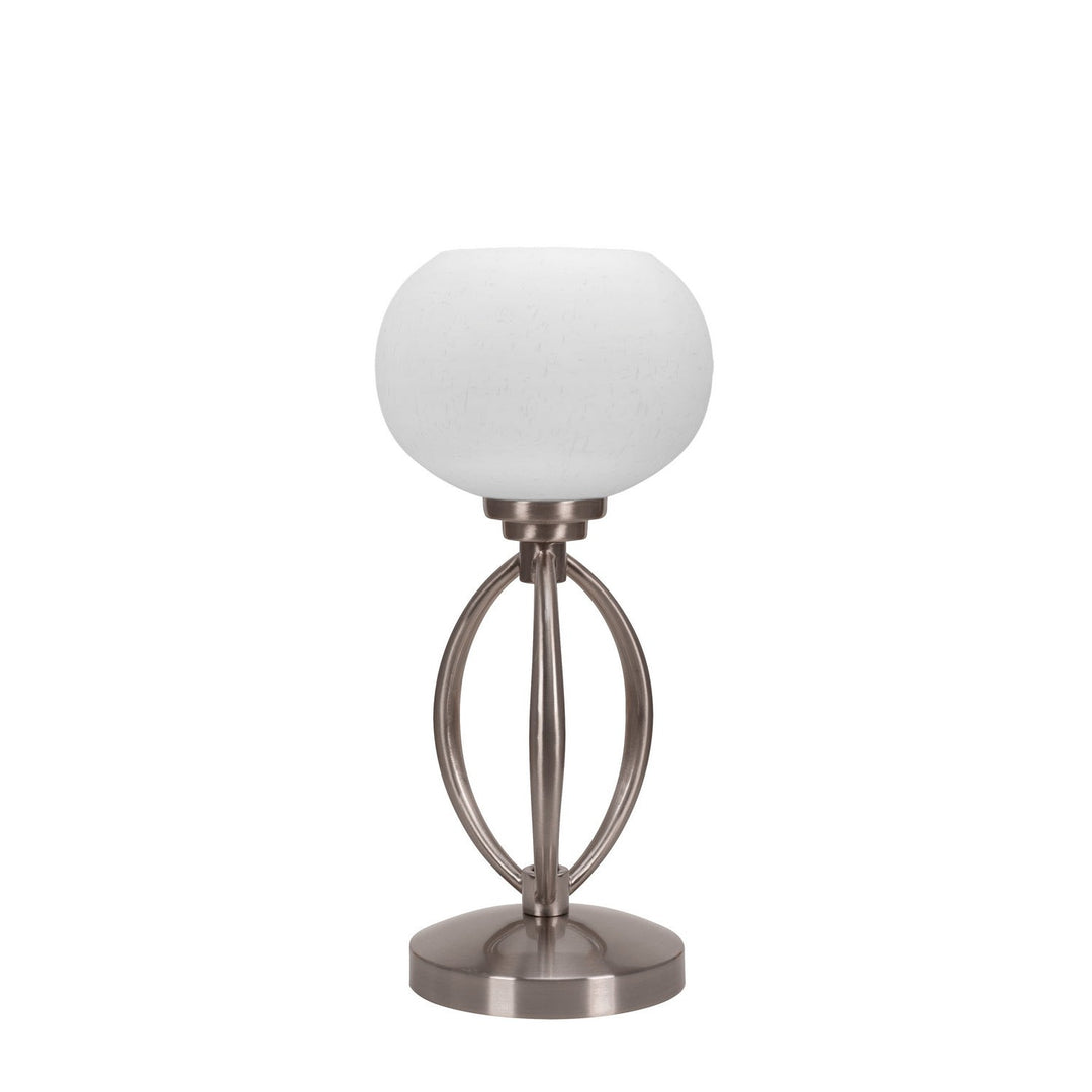 Toltec Lighting 2410-BN-212  Marquise Lamp Brushed Nickel