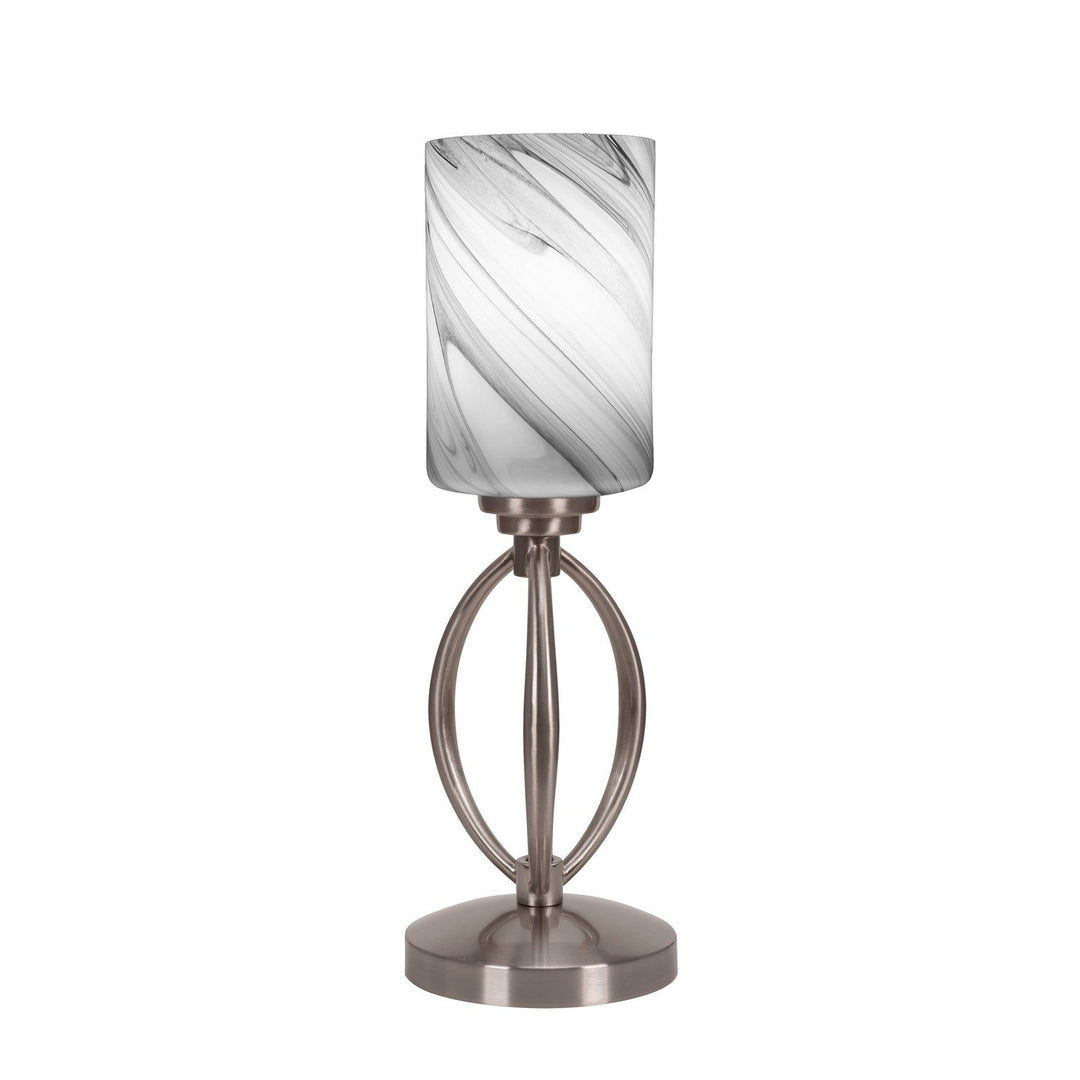 Toltec Lighting 2410-BN-3009  Marquise Lamp Brushed Nickel