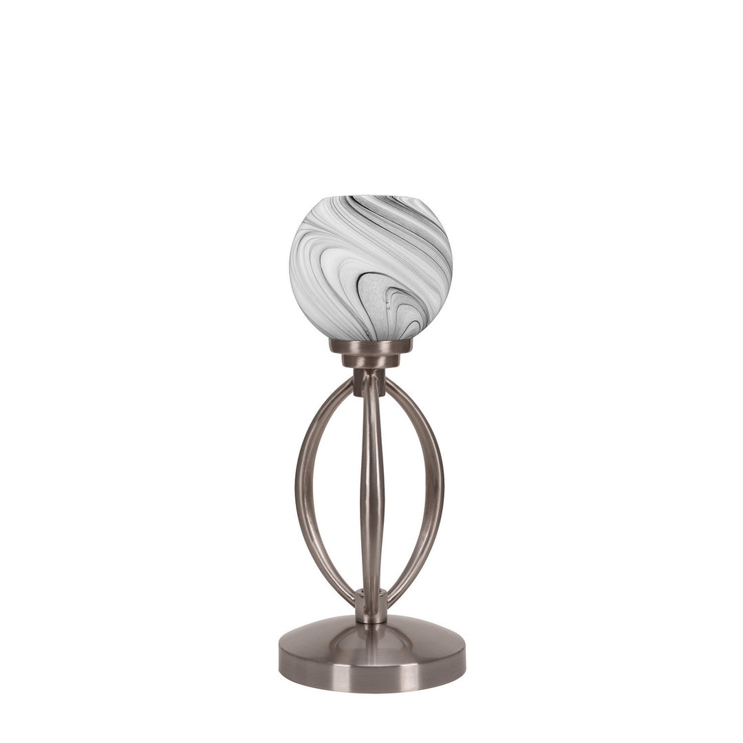 Toltec Lighting 2410-BN-4109  Marquise Lamp Brushed Nickel