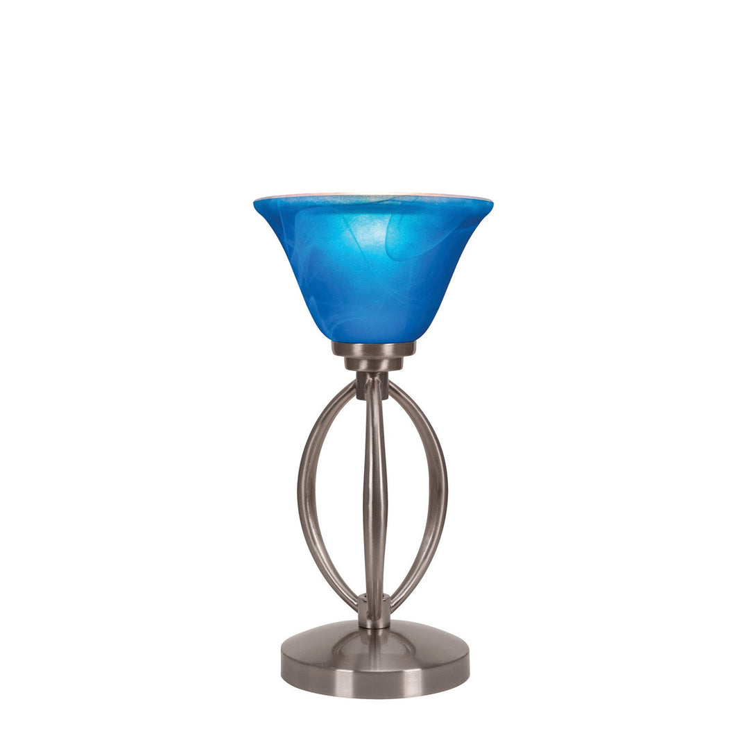 Toltec Lighting 2410-BN-4155  Marquise Lamp Brushed Nickel