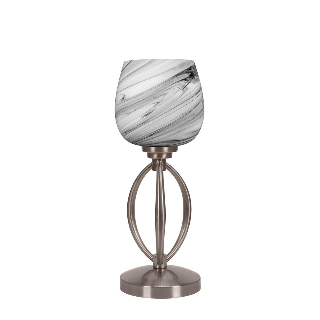 Toltec Lighting 2410-BN-4819  Marquise Lamp Brushed Nickel