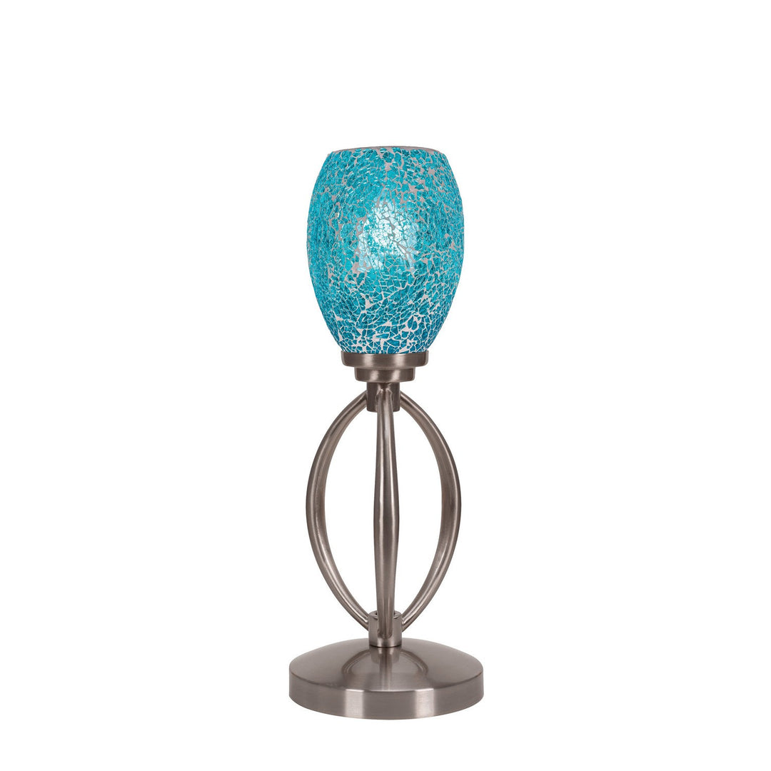 Toltec Lighting 2410-BN-5055  Marquise Lamp Brushed Nickel