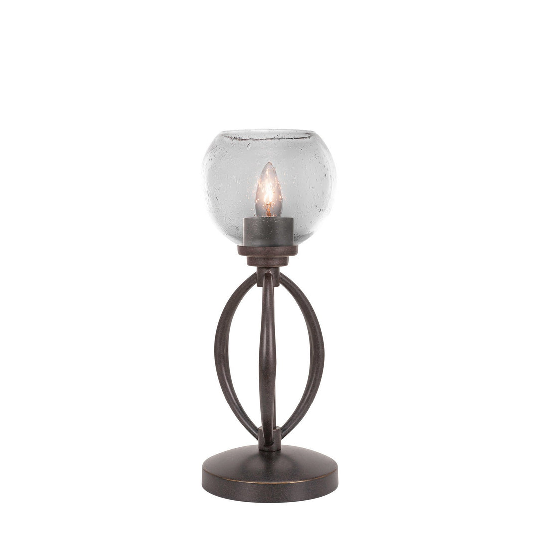 Toltec Lighting 2410-DG-4100  Marquise Lamp Dark Granite