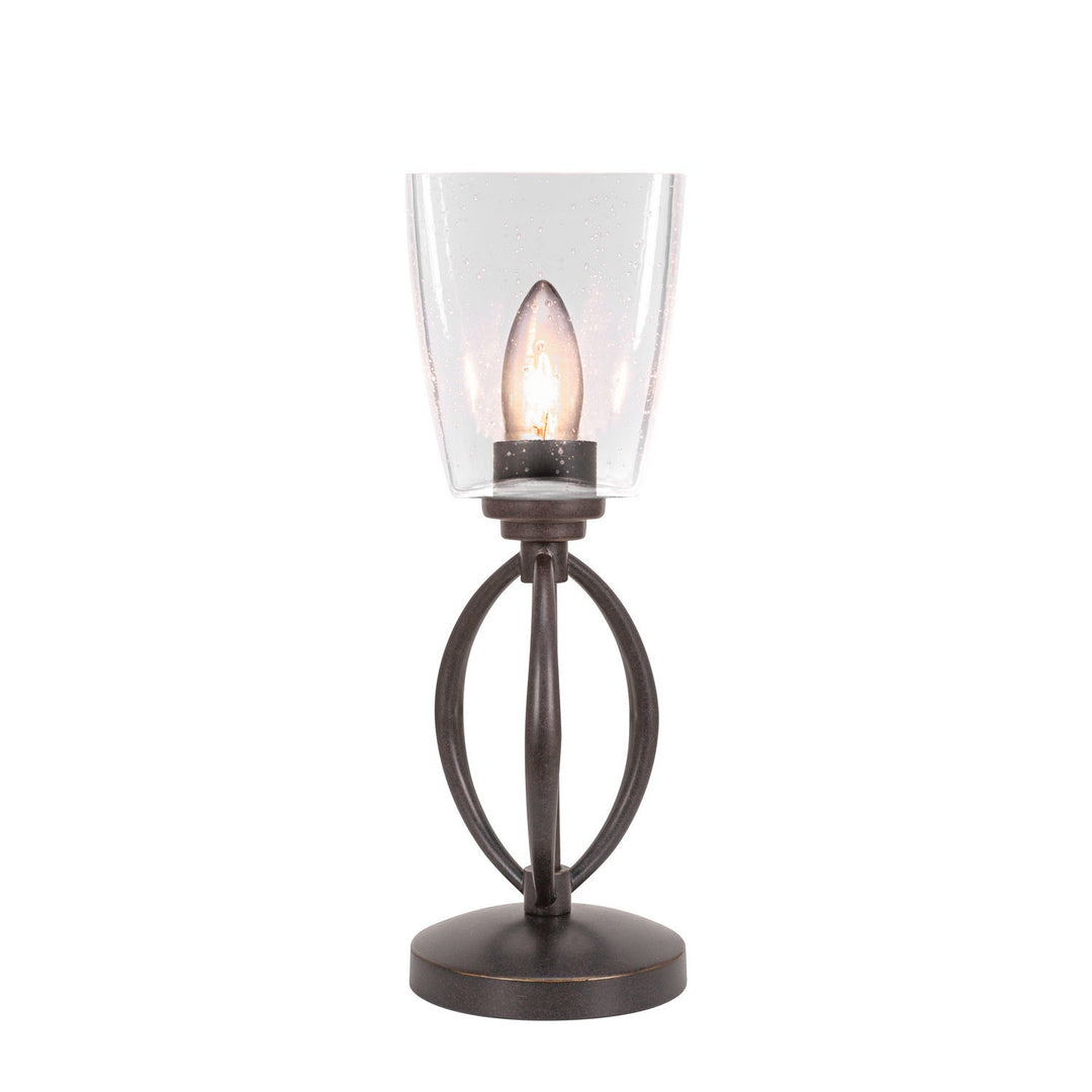 Toltec Lighting 2410-DG-461  Marquise Lamp Dark Granite