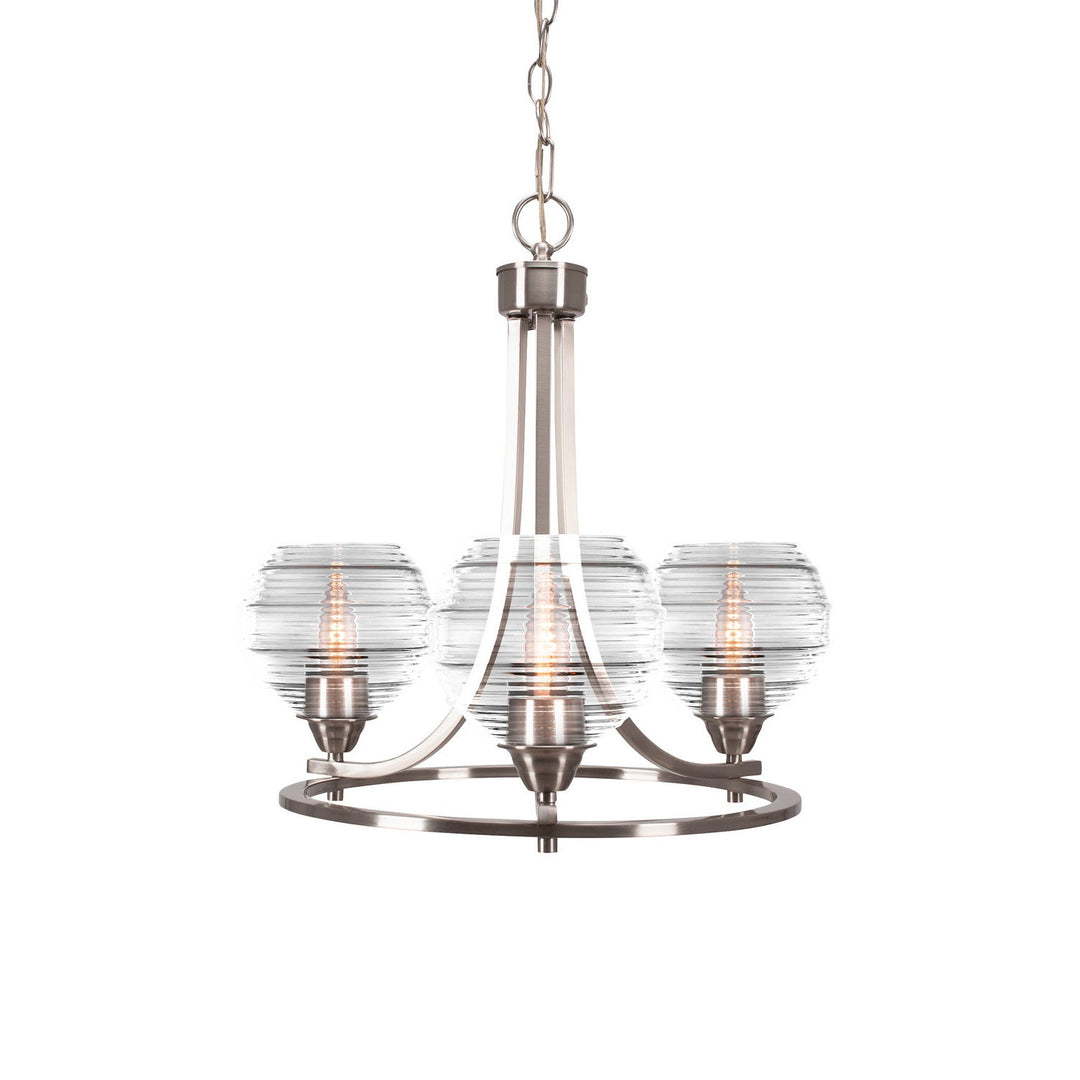 Toltec Paramount 3403-bn-5110 Chandelier Light - Brushed Nickel