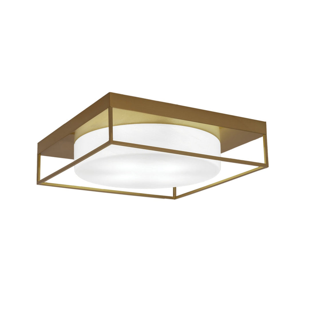 Toltec Flush Mounts 858-nab-1 Ceiling Light - New Age Brass