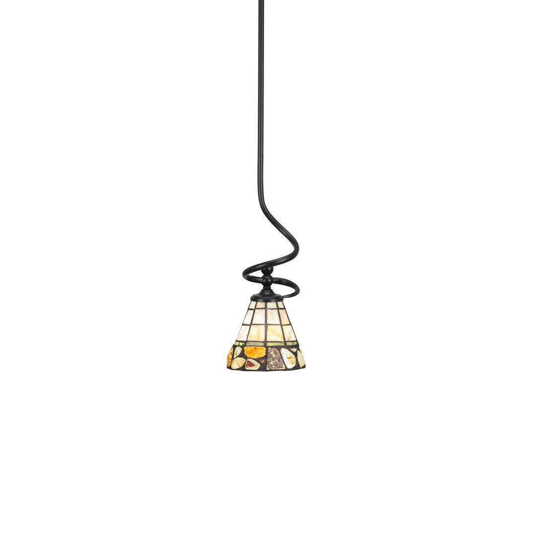 Toltec Capri 901-mb-9735 Pendant Light - Matte Black