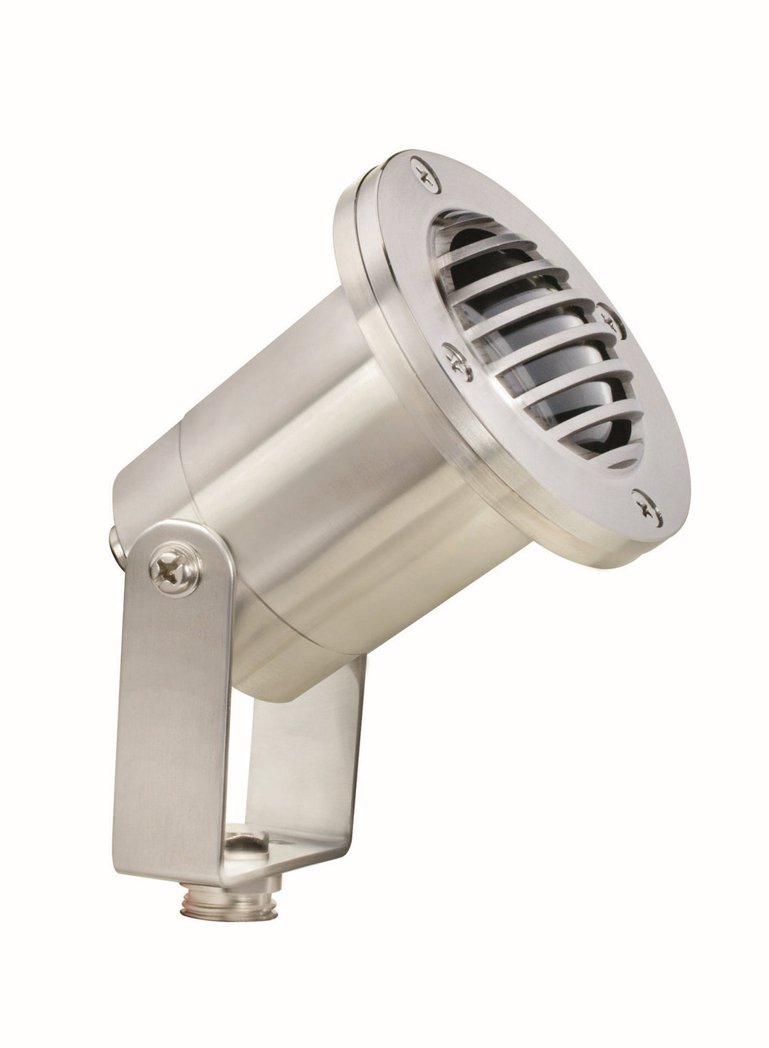 Corona Lighting CL-213-SS Architectural Lensed W/ Yoke Landscape Light Pewter, Nickel, Silver