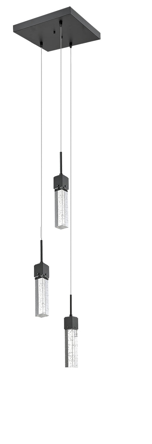 HOMEnhancements Vivio 7-70349 Pendant Light - Matte Black