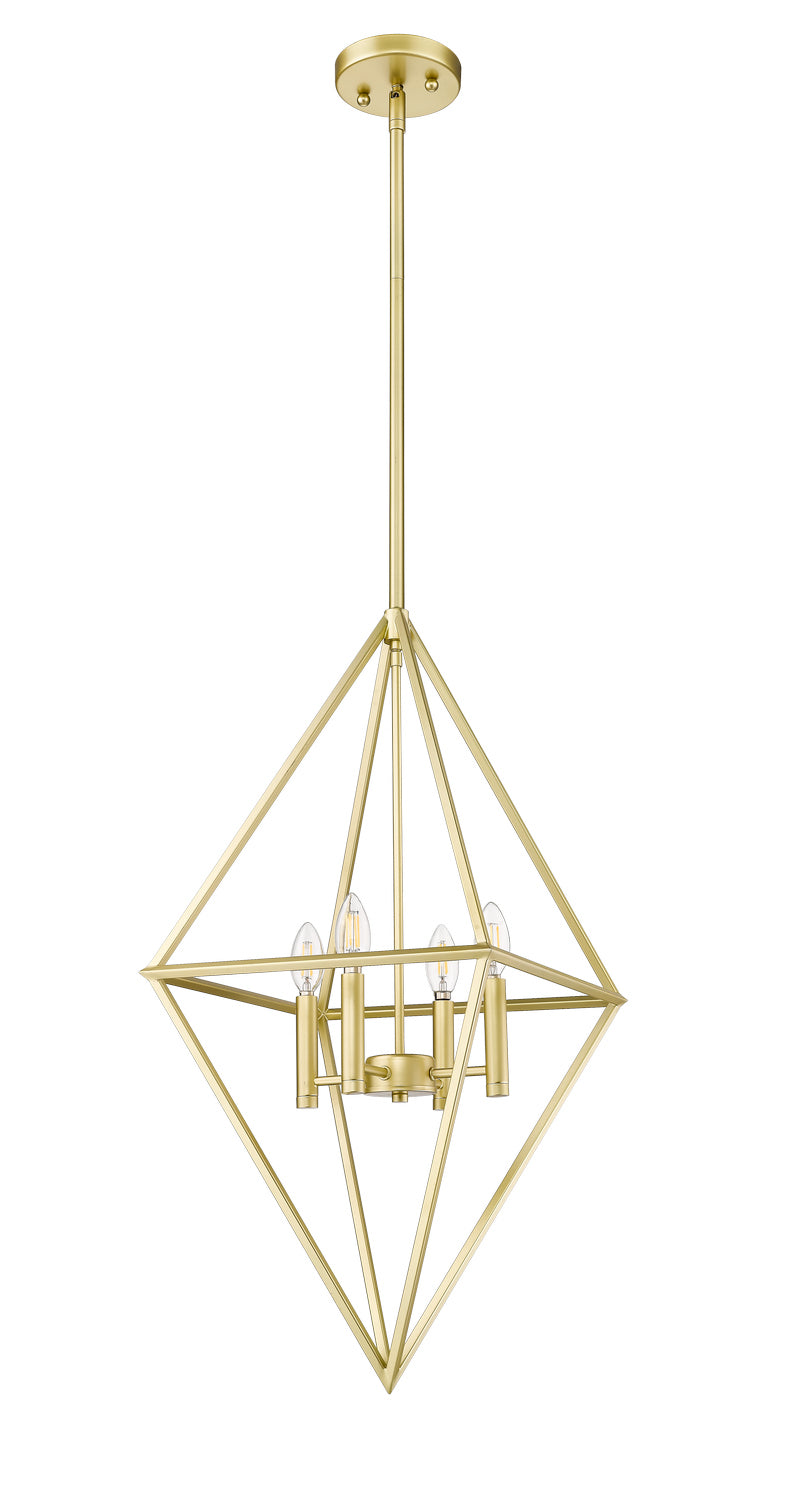 HOMEnhancements Vivio 7-70376 Pendant Light - Champagne Gold