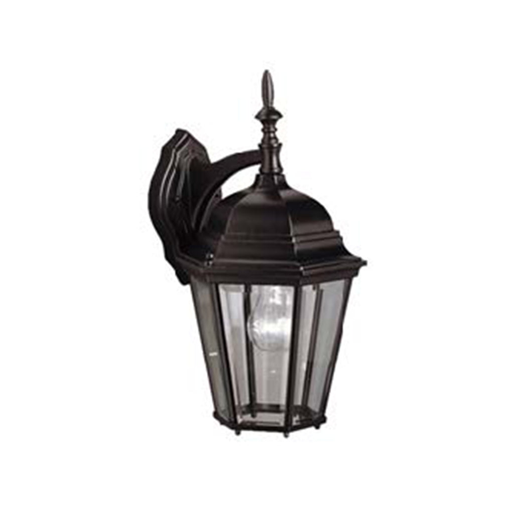 Homenhancements CL-20253-MB Coach Lights Wall Mounted Coach Light Outdoor Black