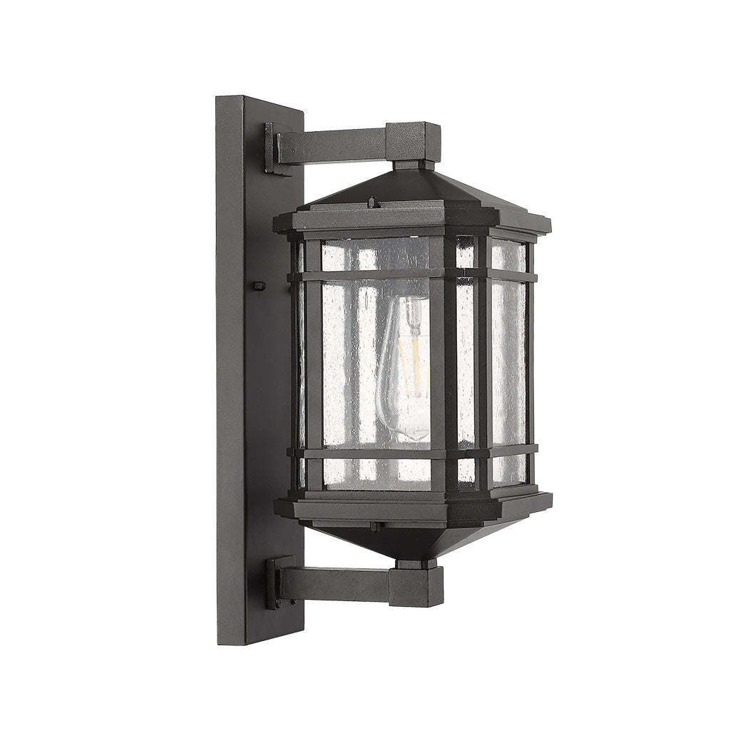 Homenhancements CL-2140-MB Coach Lights One Light Coach Light Outdoor Black