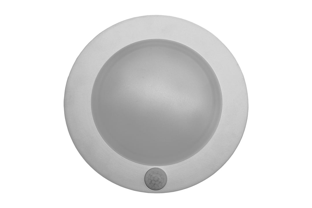 HOMEnhancements Disk Lights LED-DL80565-WH-PIR Ceiling Light