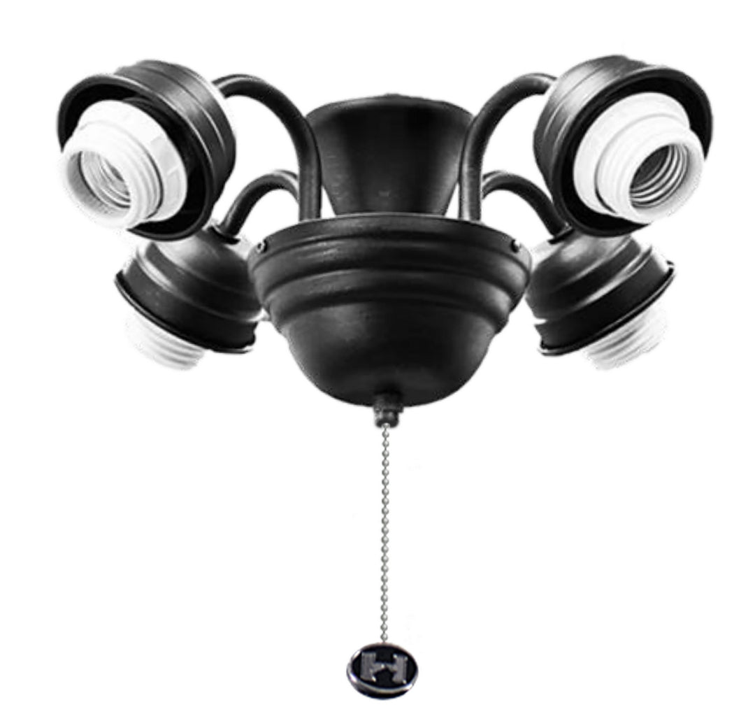 Homenhancements LP-49-MB(4XLED3K) Light Kits Led Light Kit Ceiling Fan Black