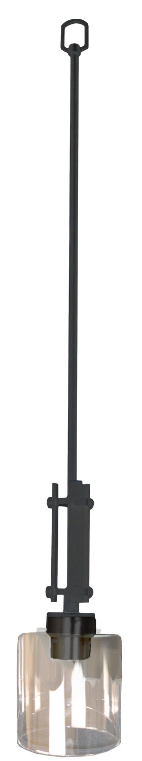 HOMEnhancements Paris PRS-MP1(CLR)-MB Pendant Light - Matte Black