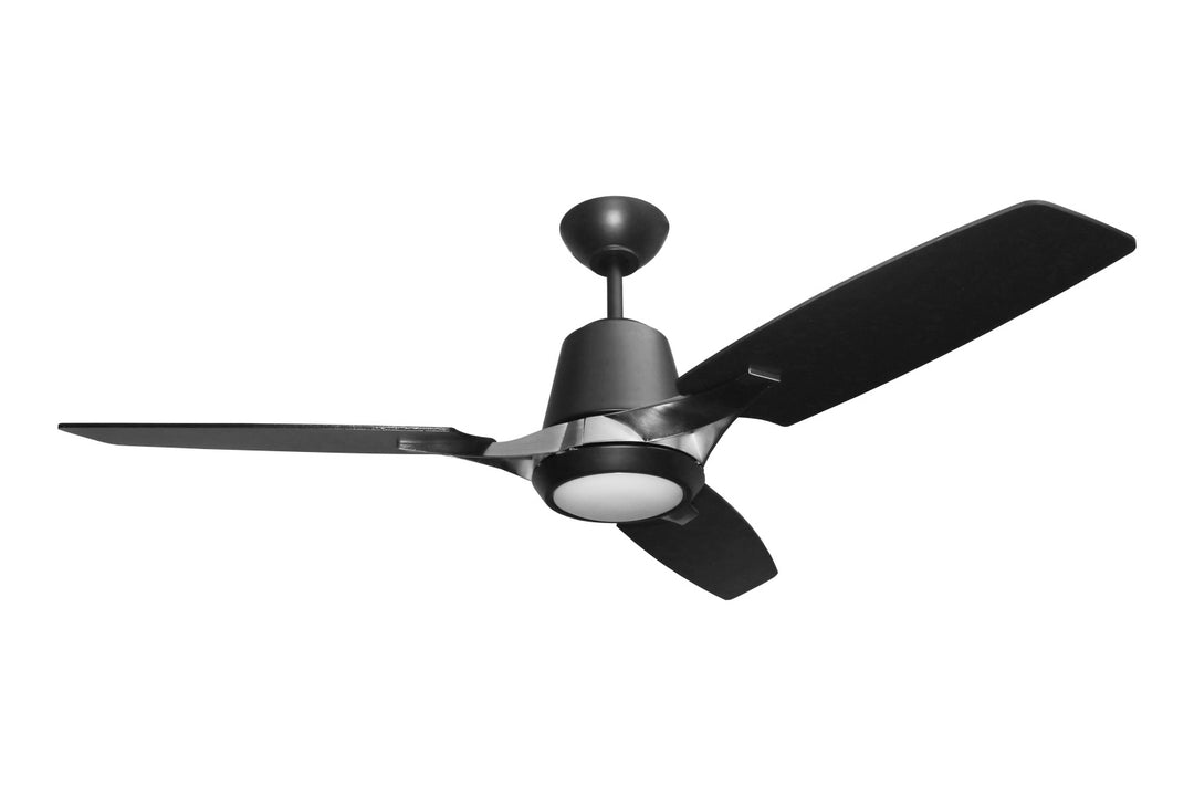 HOMEnhancements Venice SUN523 NK3MB(20WLED 3K) Ceiling Fan - Matte Black