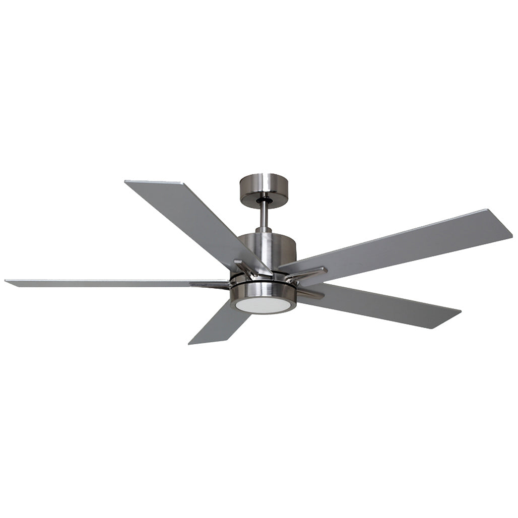 HOMEnhancements Ceiling Fans SUN552 NK5SV/WL(WC-6-WH) Ceiling Fan - Silver