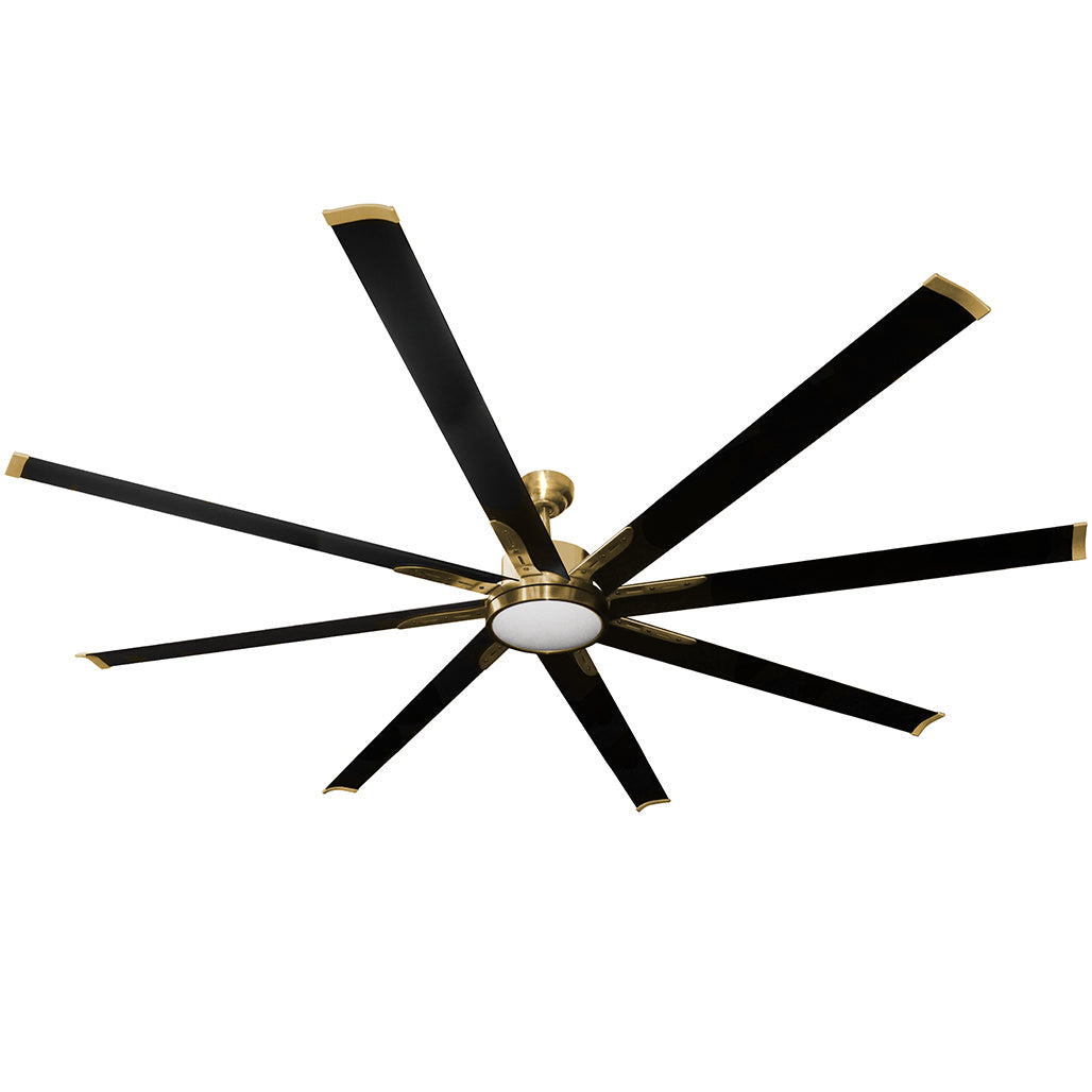 HOMEnhancements Barcelona SUN884 CG8MB Ceiling Fan - Champagne Gold