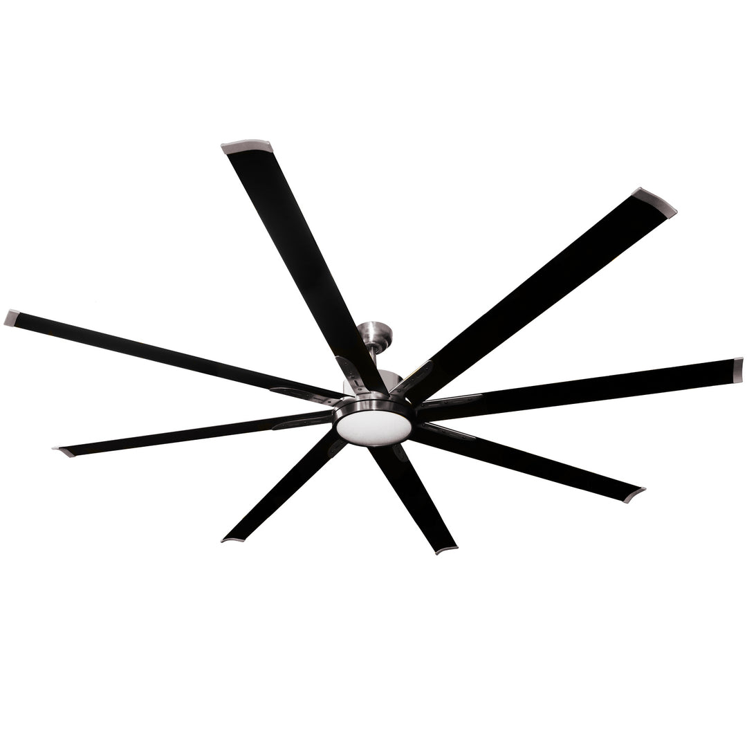 HOMEnhancements Barcelona SUN884 NK8MB Ceiling Fan - Brushed Nickel