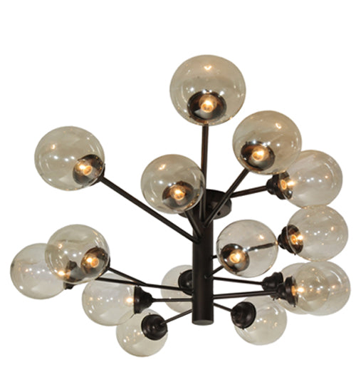 Meyda Tiffany Galaxy 127937 Ceiling Light - Mahogany Bronze