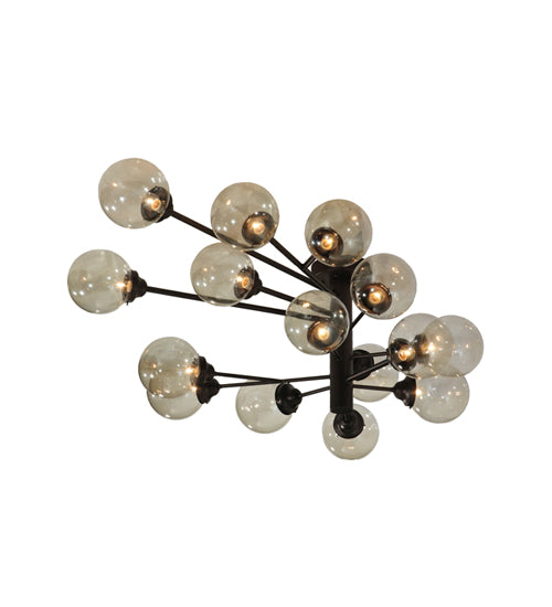 Meyda Tiffany Galaxy 127937 Ceiling Light - Mahogany Bronze