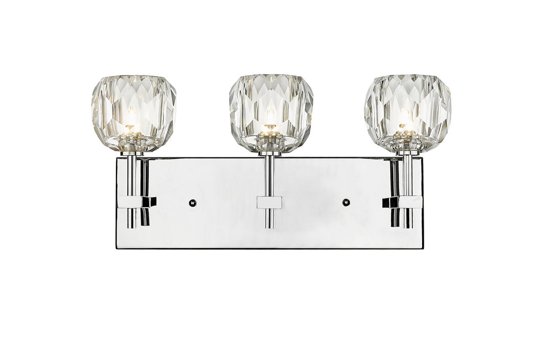 Bethel International YS10W17CH Bath Vanity Light 5 in. wide - Chrome