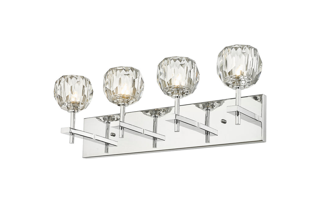 Bethel International YS11W24CH Bath Vanity Light 5 in. wide - Chrome