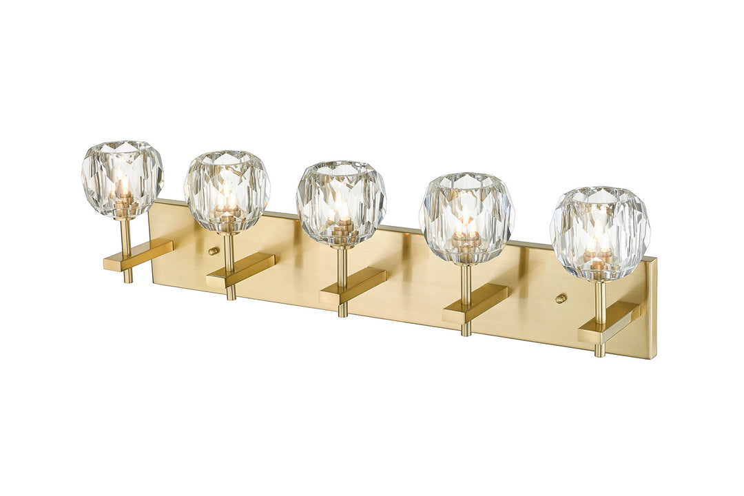 Bethel International YS12W30G Bath Vanity Light 5 in. wide - Gold