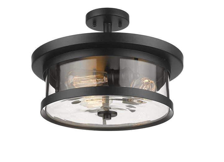 Bethel International YS22137-3SF-BLK Ceiling Light - Black