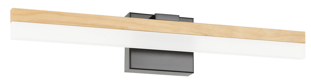 Eglo Palmital 205525A Bath Vanity Light 24 in. wide - Natural Wood