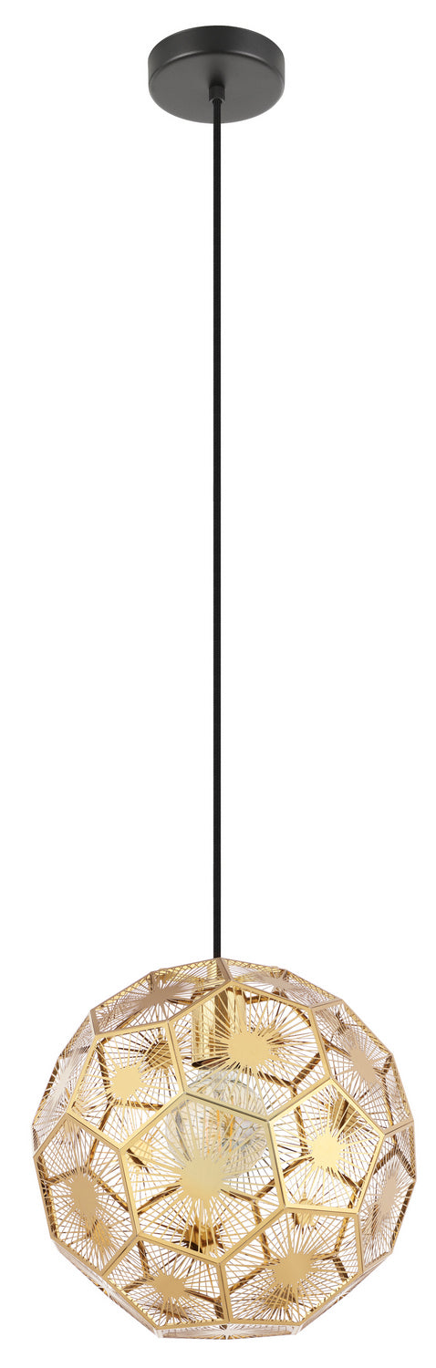 Eglo Skoura 39754A Pendant Light - Structured Black