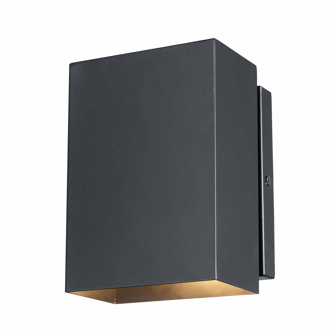 Trans Globe Imports 51340 MB Sidewell One Light Outdoor Wall Mount Outdoor Black