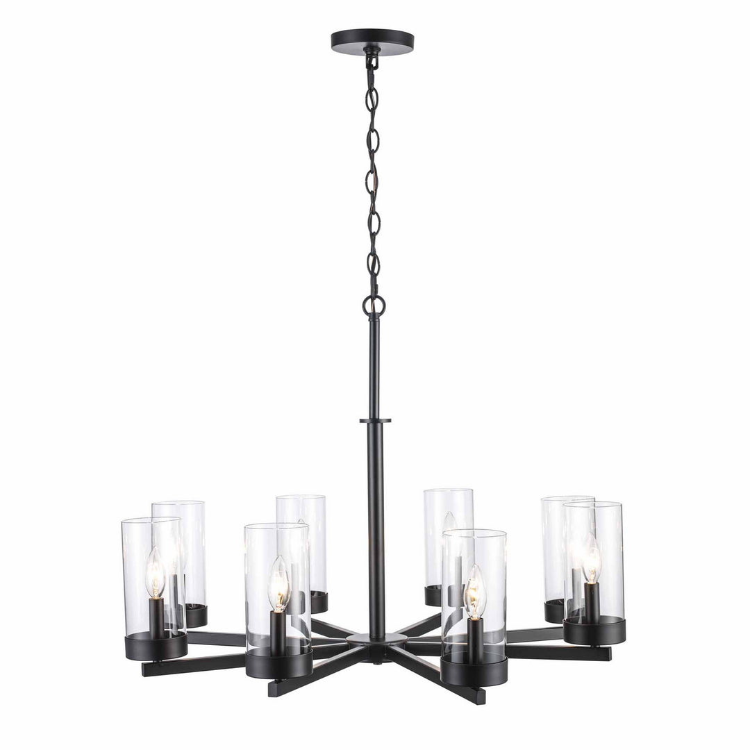 Trans Globe Imports Meadowlark 71738 BK Chandelier Light - Black