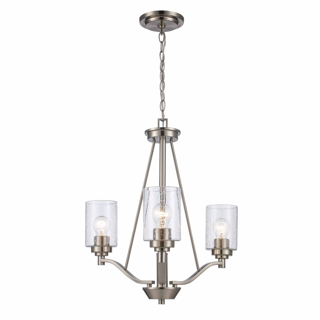 Trans Globe Imports Mod Pod 80525-3 BN Chandelier Light - Brushed Nickel