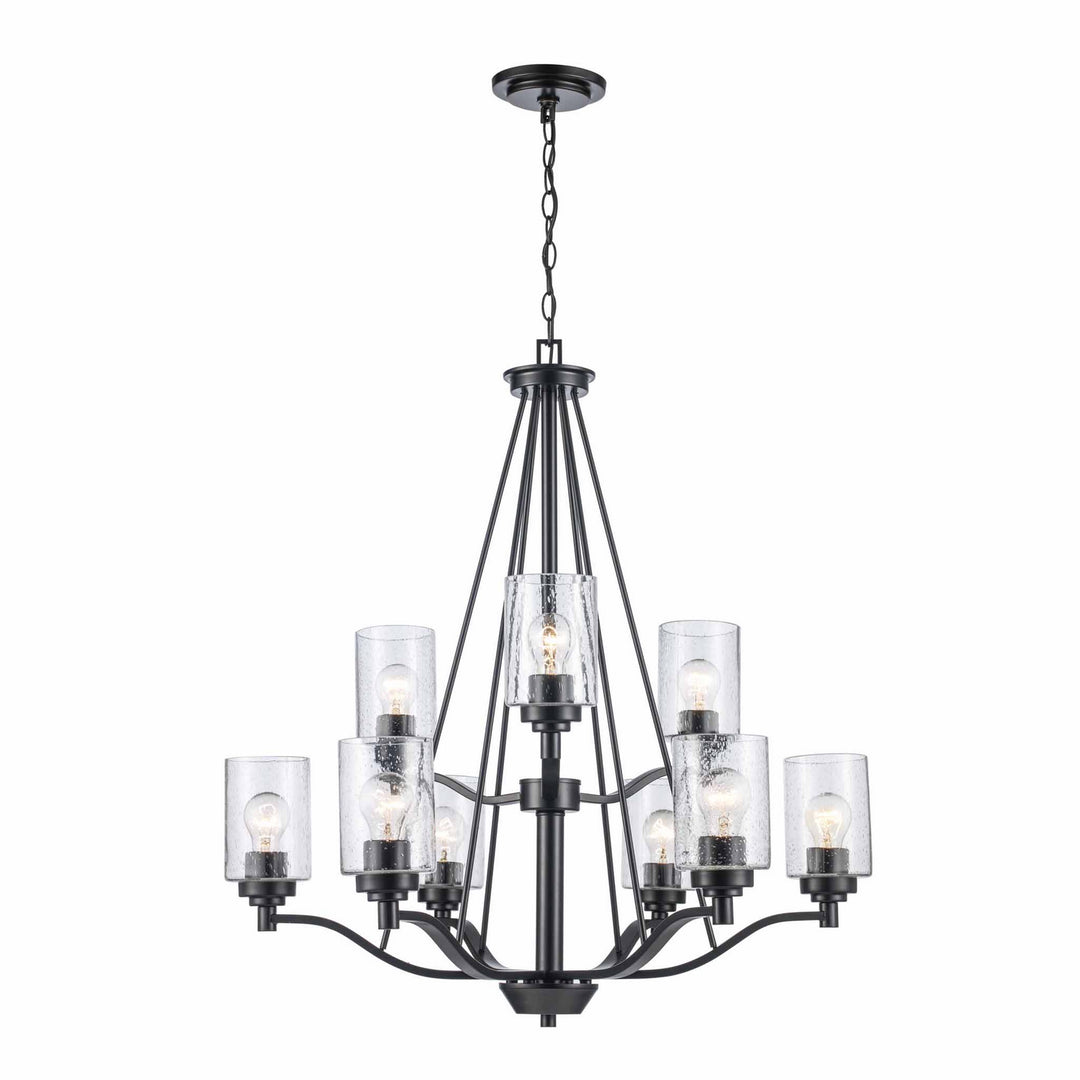 Trans Globe Imports Mod Pod 80529 BK Chandelier Light - Black