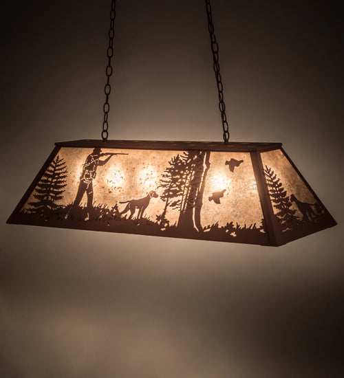 Meyda Tiffany Quail Hunter 128028 Pendant Light - Rust