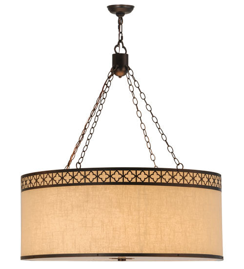 Meyda Tiffany Cilindro 128049 Pendant Light - Mahogany Bronze