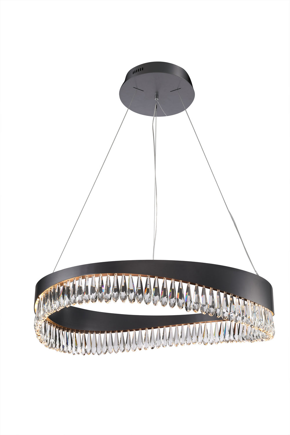 Kanova & Co. Venosa KCH1101R-26BK Chandelier Light - Matte Black