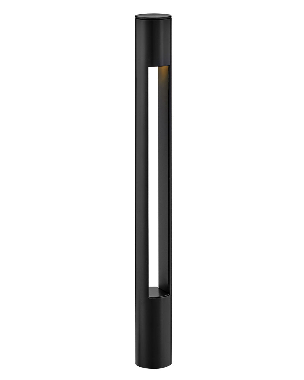 Hinkley Lighting 15501SK  Atlantis Bollard Modern Landscape Light Satin Black