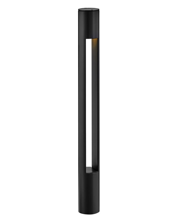 Hinkley Lighting 15501SK  Atlantis Bollard Modern Landscape Light Satin Black